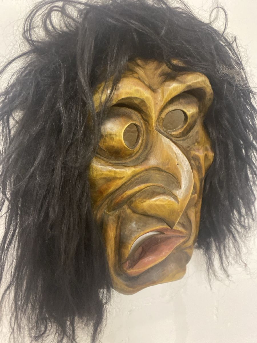 Maschere: Schöne Holzmaske von Rudolf Bodmer – Usato da sursee venduto da trilli-tralli 3