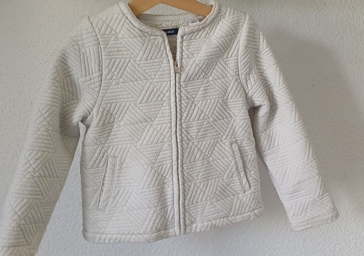 Okaidi Vestes & Manteaux: Steppjacke mit Reissverschluss 104 – D'occasion à Riniken par Lessy- 1