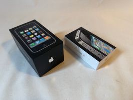 2 Verpackungen iPhone 3GS und iPhone 4 - Top-Zustand