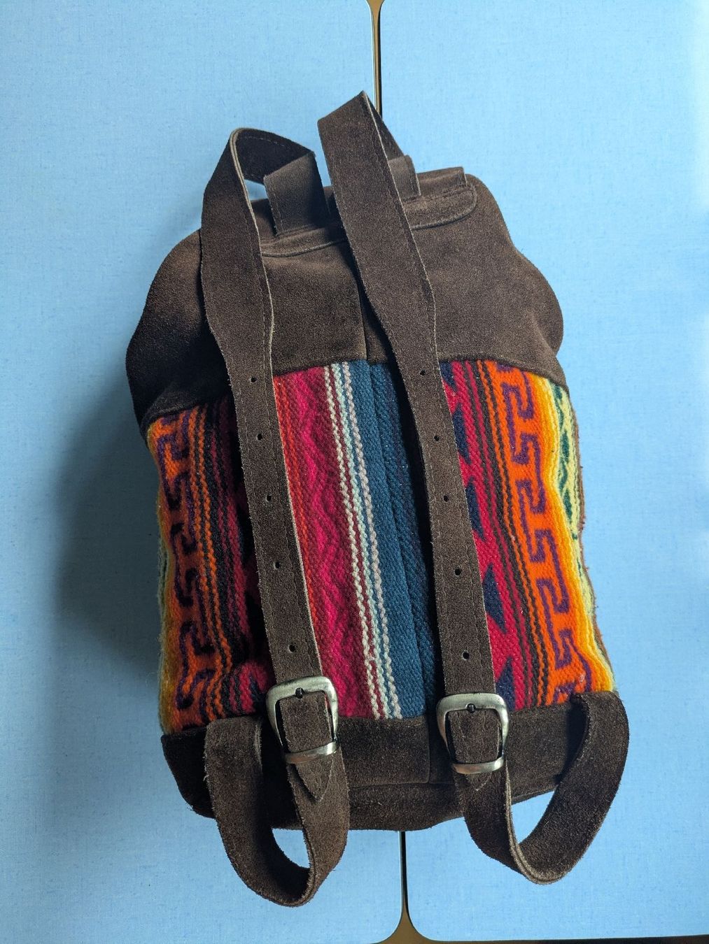 Zaini: Rucksack Wildleder Ethno Muster aus Baumwolle – Usato da Zürich venduto da gab_57qm 7