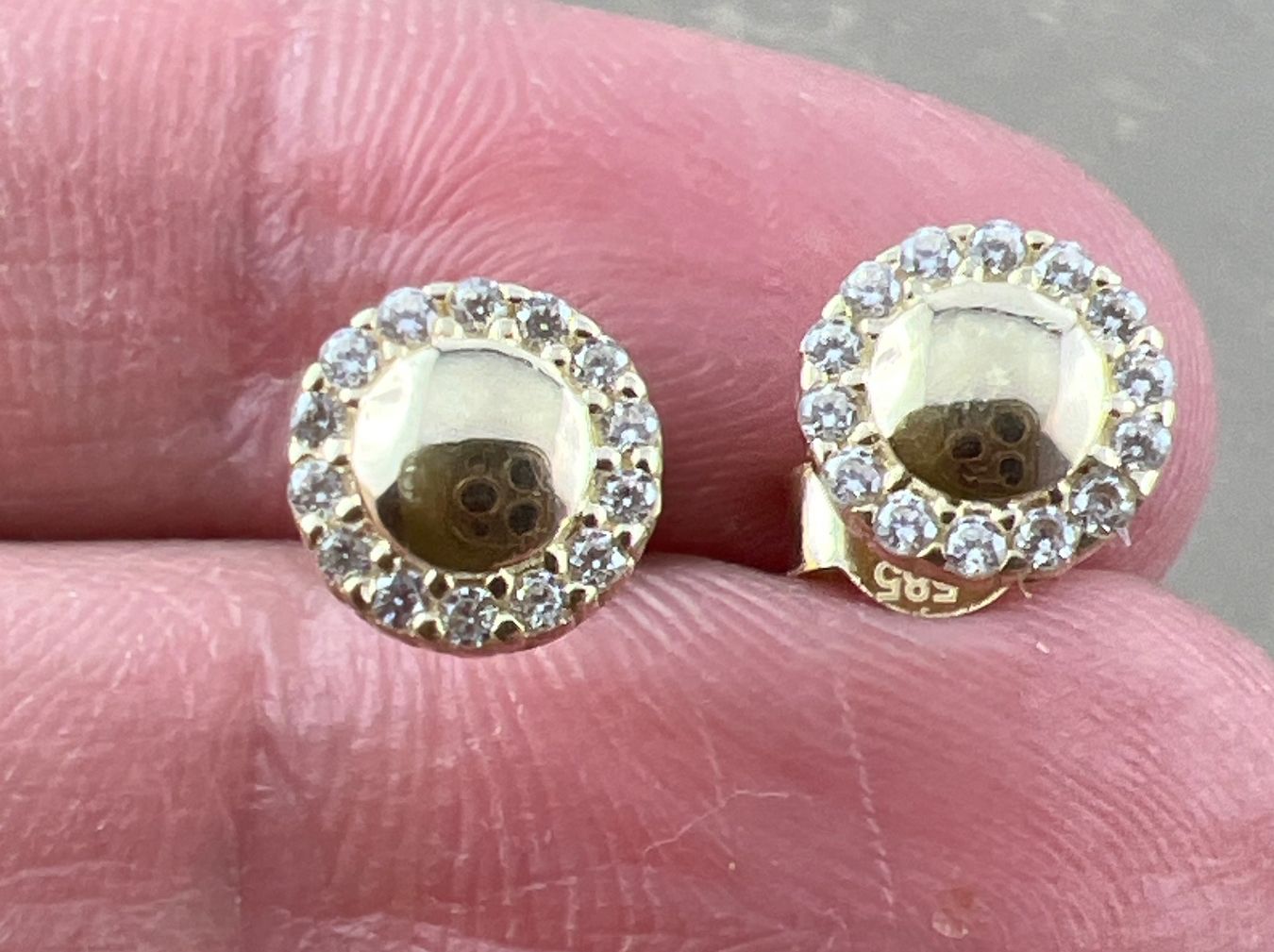 Orecchini pendenti & Orecchini a lobo: Ohrstecker 585 Gold – Usato da Niederuzwil venduto da leo_8857 5