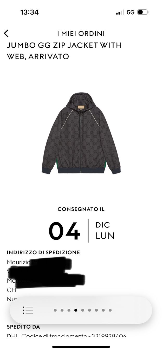 Gucci Giacche: Gucci jumbo GG hooded jacket M – Usato da Giubiasco venduto da Darkemperor 6