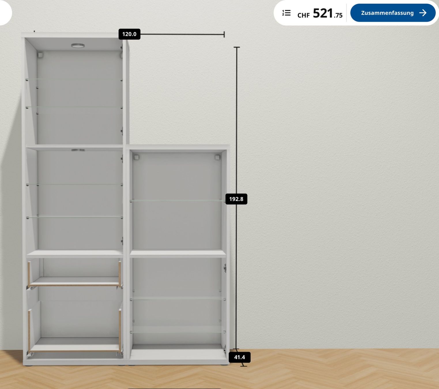 Ikea Vitrinen: Ikea Vitrine Bestå – Gebraucht aus Lenzburg von pegasus2013 5