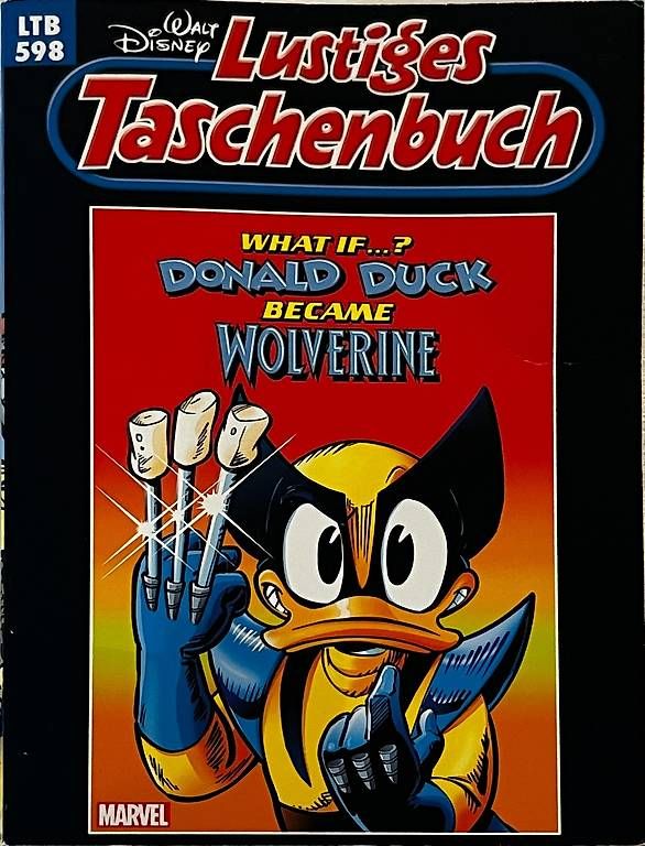 Fumetti: LTB 598 - What If Donald Duck Became Wolverine – Usato da Bettwiesen venduto da Waser_Solutions