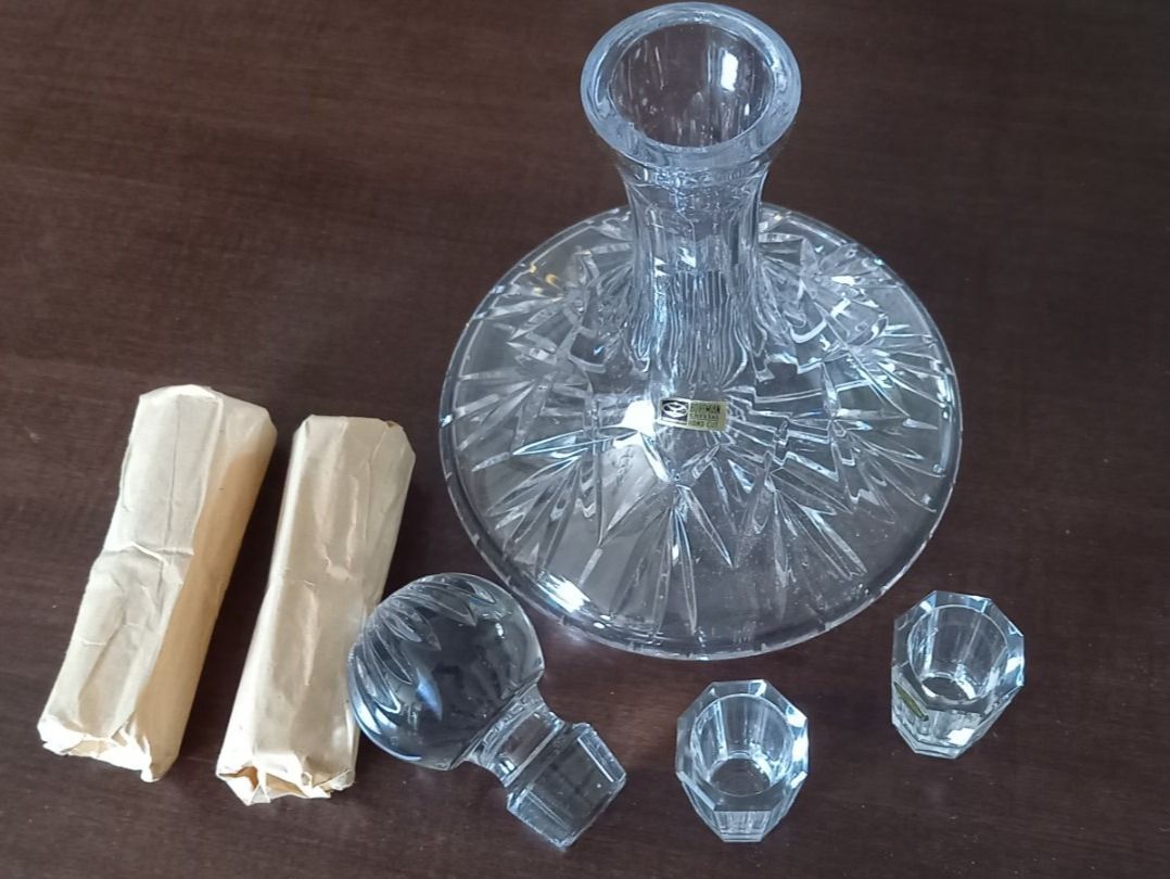 Caraffe: Karaffe Set -  Bohemia Kristal – Nuovo e nell'imballaggio originale da Greifensee venduto da YMCA1943 2