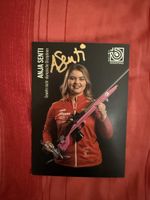 Autogrammkarte Anja Senti Swiss Shooting signiert