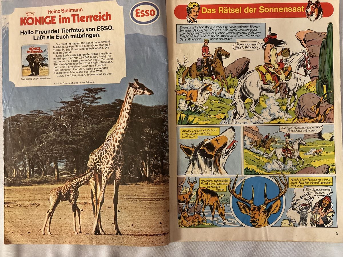 Fumetti: BESSY Comic Nr. 255 "Das Rätsel der Sonnensaat"  – Usato da Menziken venduto da nik_b79w 2