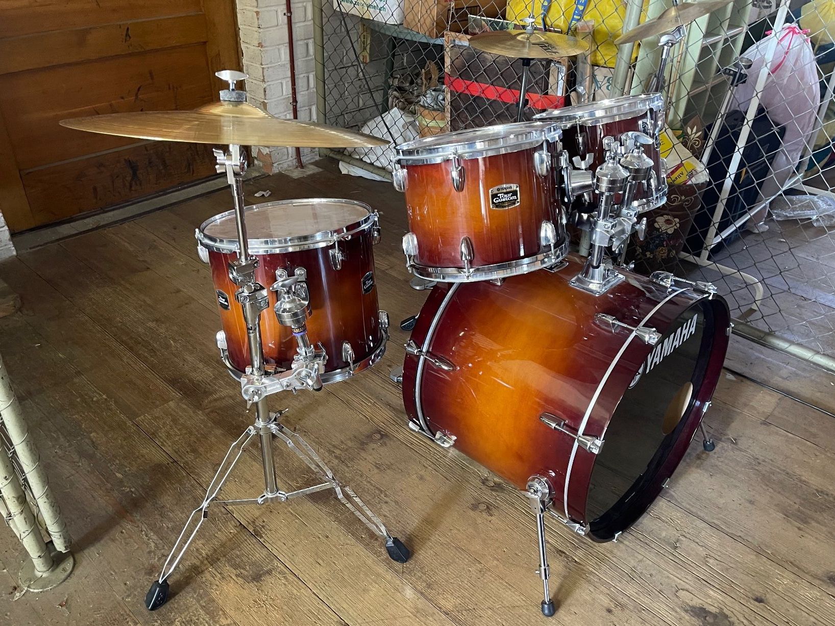 Strumenti musicali: YAMAHA Tour Custom Drum Kit – Usato da Wil SG venduto da HappyC 1