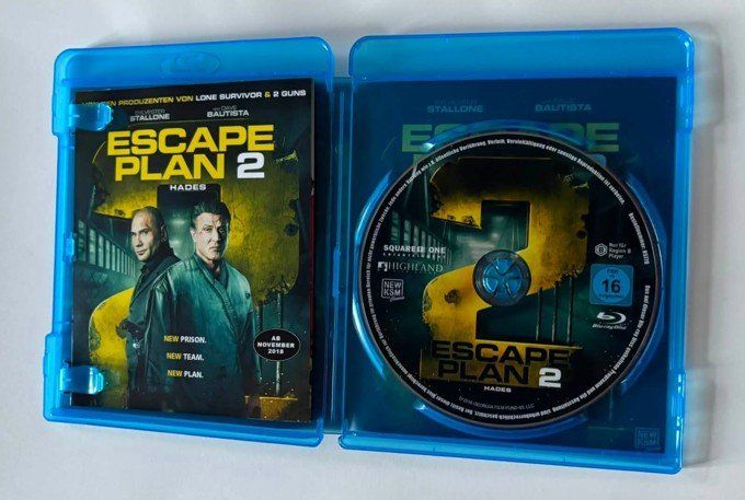 Alle DVDs: Escape Plan 2 - Hades (2018) Blu-ray – Gebraucht aus lupfig von maniacs666 1