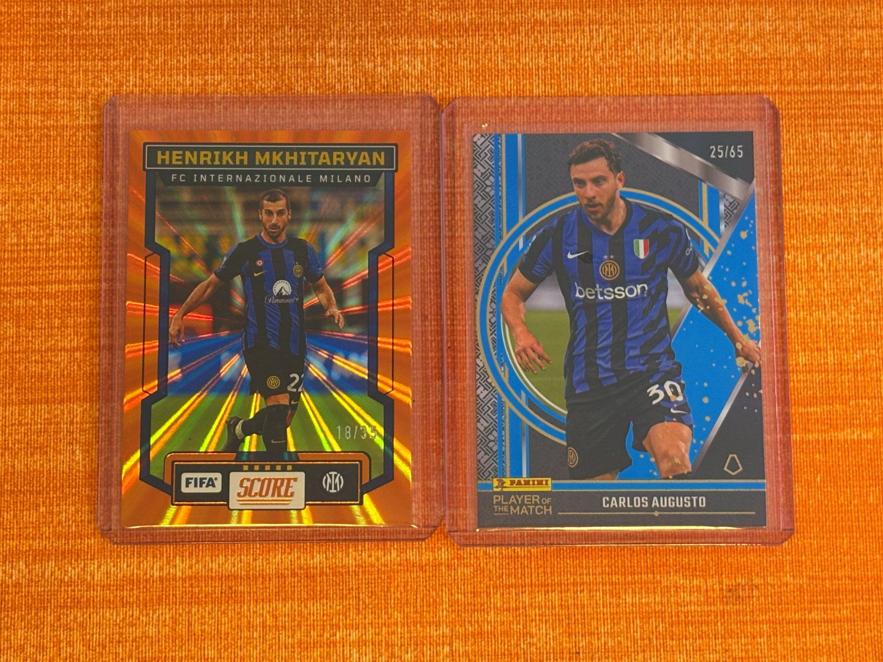 Panini Carte collezionabili: Inter Mkhitaryan /35 Augusto /65 Panini Lot – Nuovo (secondo la descrizione) da Glattpark(Opfikon) venduto da GiuxTradingCards