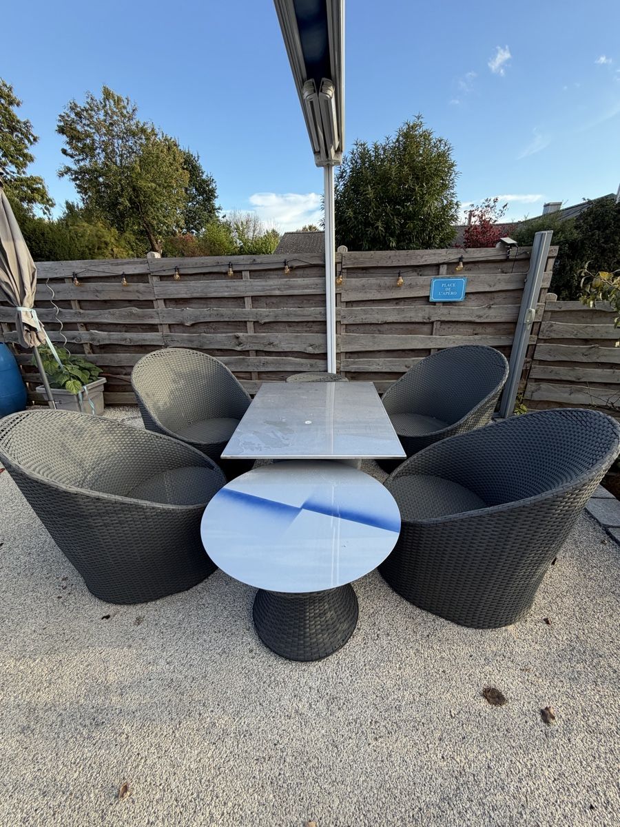 Sessel: Gartenlounge – Gebraucht aus Bellach von Chnudi38