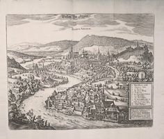 Baden Kupferstich von Merian