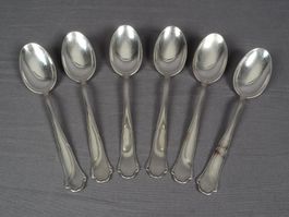 SILBERLÖFFEL Set 6 Stück WMF 100
