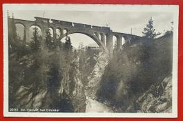 Schuls 1914 - Inn-Viadukt bei Cinuskel