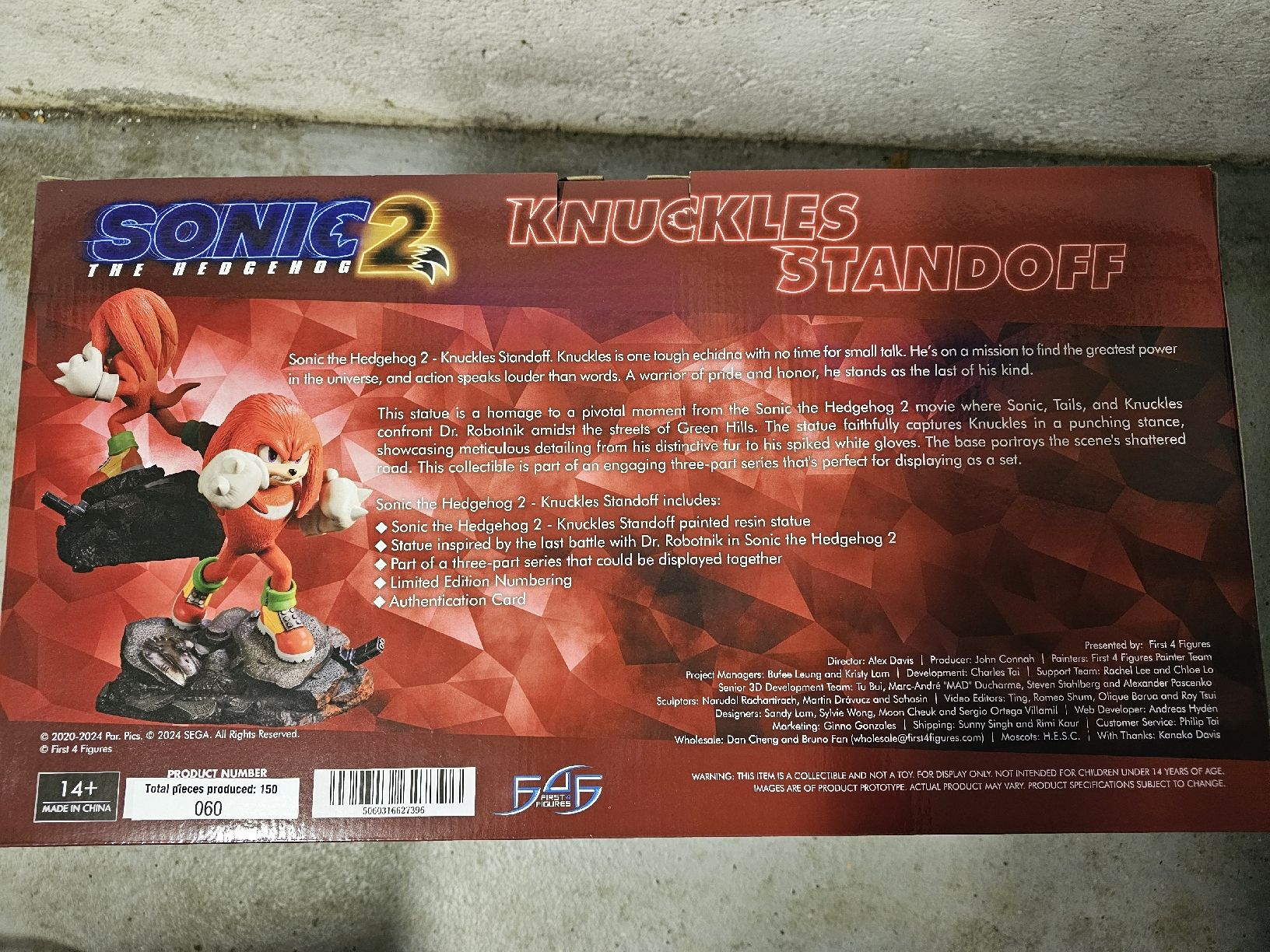 Statuette: Sonic The Hedgehog Knuckles Standoff Statue – Nuovo e nell'imballaggio originale da St. Gallen venduto da plh_n2wm 3