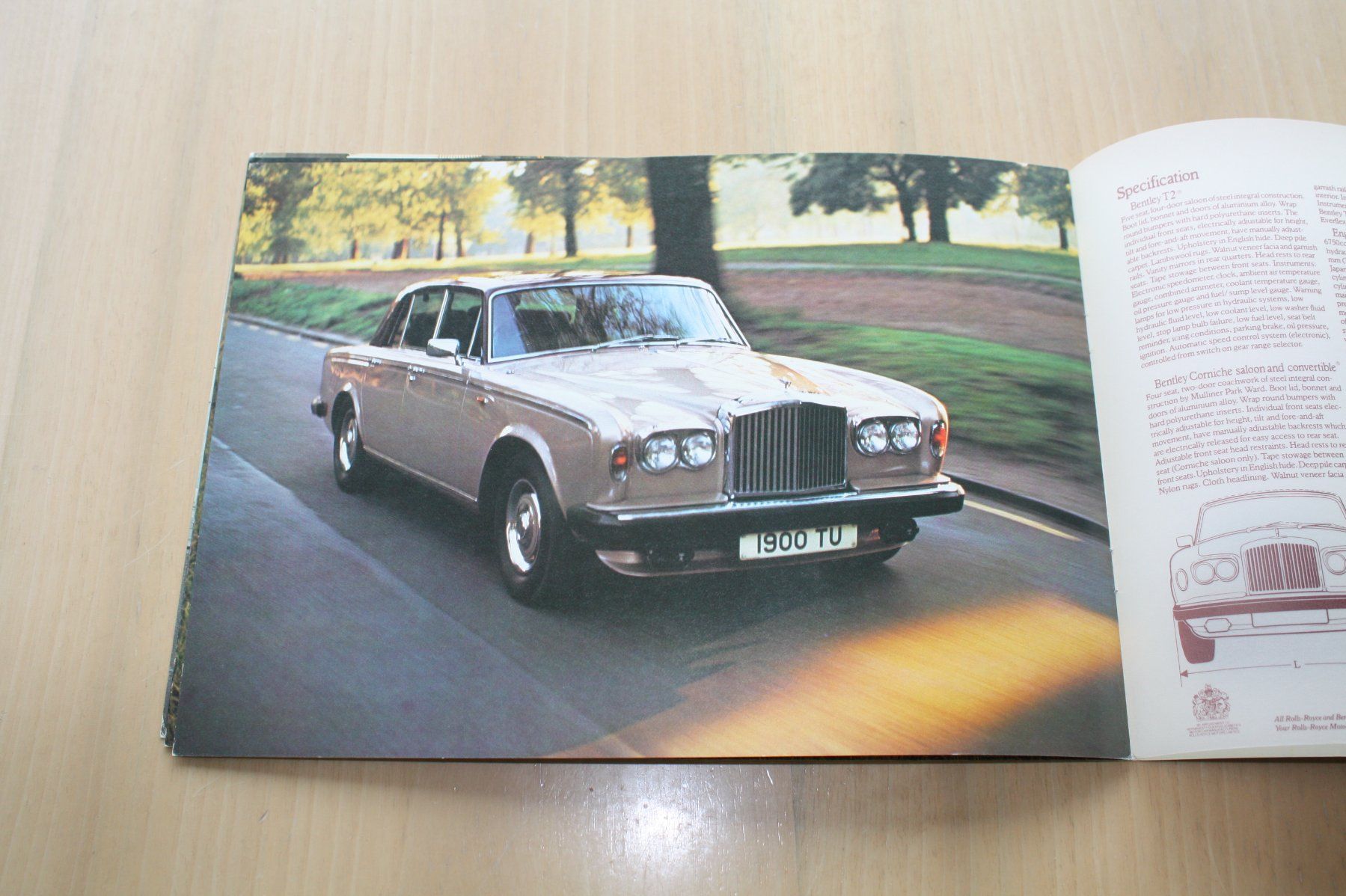 Bentley Documenti: Bentley T2 Prospekt 1977 – Usato da Wikon venduto da erwin400 5