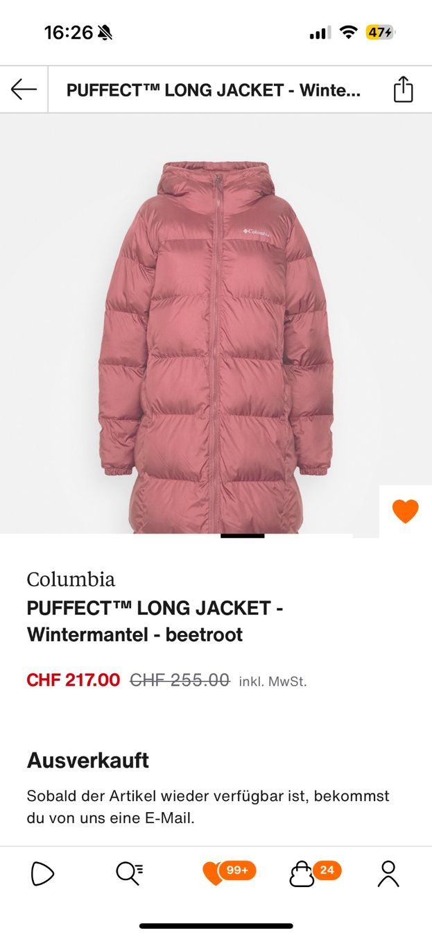 Columbia Manteaux: Columbia PUFFECTTM  - Wintermantel - Orginalpreis 255.- – Neuf avec emballage d'origine à Zürich par luxuryoutlet1 8