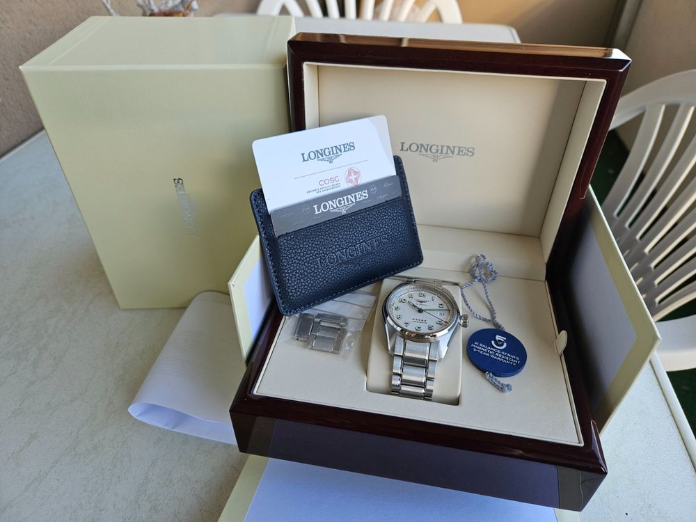 Longines Spirit 40mm Neuwertig Garantie bis Juni 2028