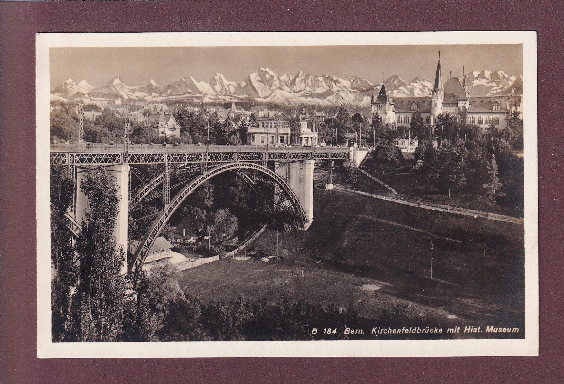 Ansichtskarten: BERN - Kirchenfeldbrücke – Gebraucht aus Pully von nicecards