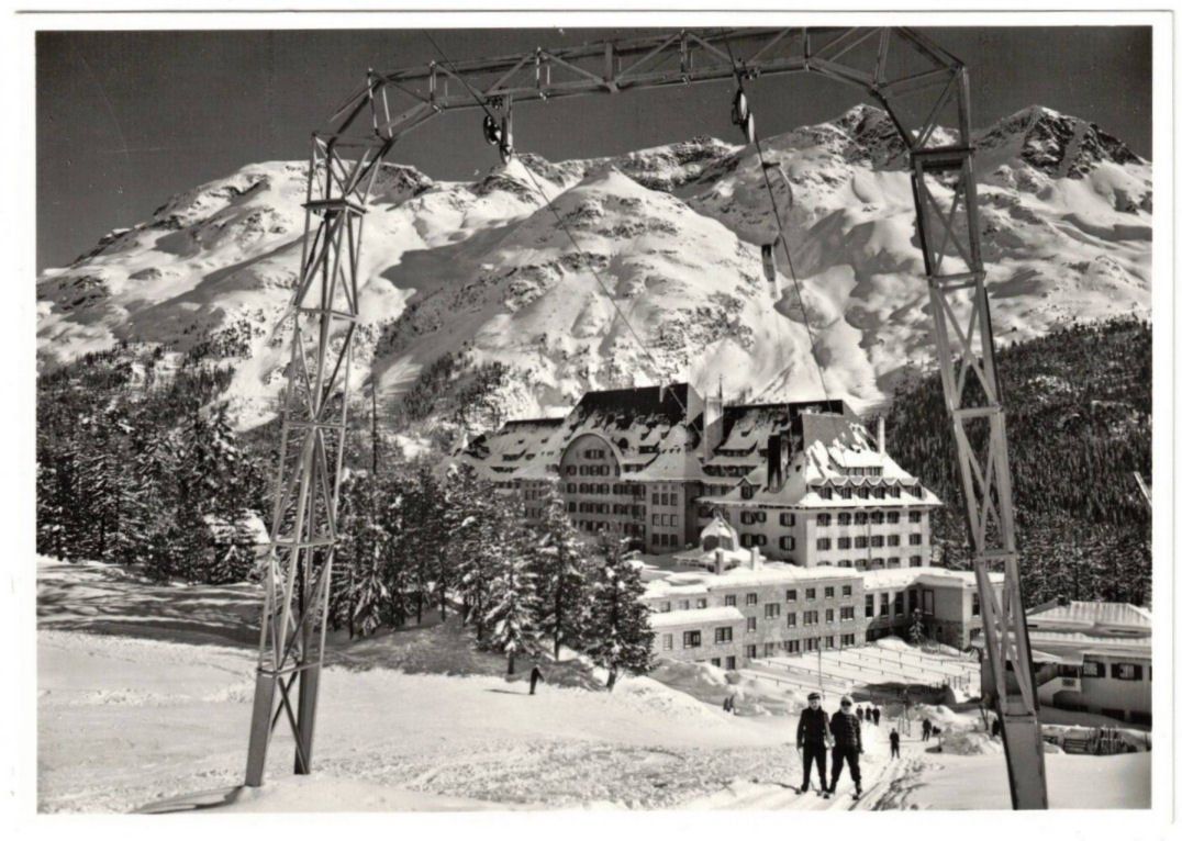 Cartes postales: St. Moritz - Skilift Suvretta – D'occasion à Binningen par Mountainrider