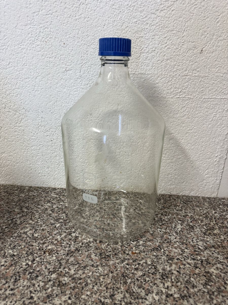 Accessori da laboratorio: Glasflasche Labor Duran 5000ml mit Deckel gebraucht – Usato da Zürich venduto da Vma_reuse