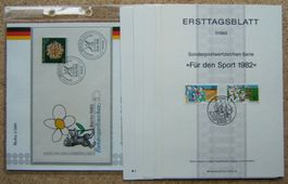 FDC BERLIN 1985 / ERSTTAGSBLÄTTER SONDERPOSTWERTZEICHEN