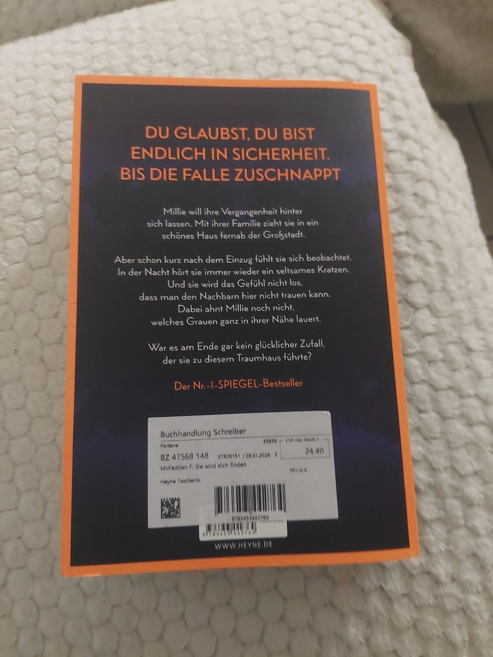 Libri: Mc Fadden sie wird dich finden – Usato da Sissach venduto da zwwerg 1