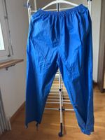 Blaue Regenhose Gr M für die Übergangszeit - Wasserdicht