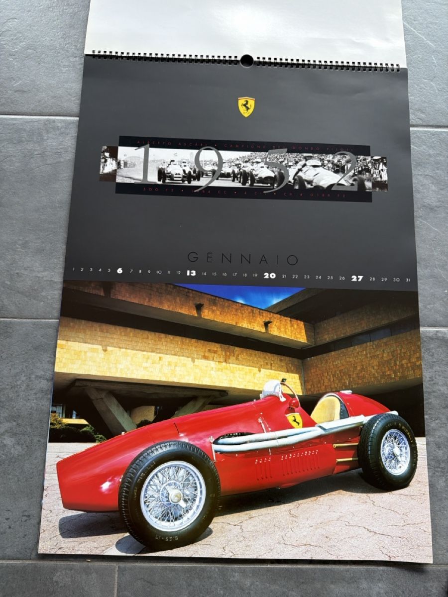 Ferrari Calendari: Original Ferrari Kalender 2002 – Usato da Wolfwil venduto da Rolex1 2