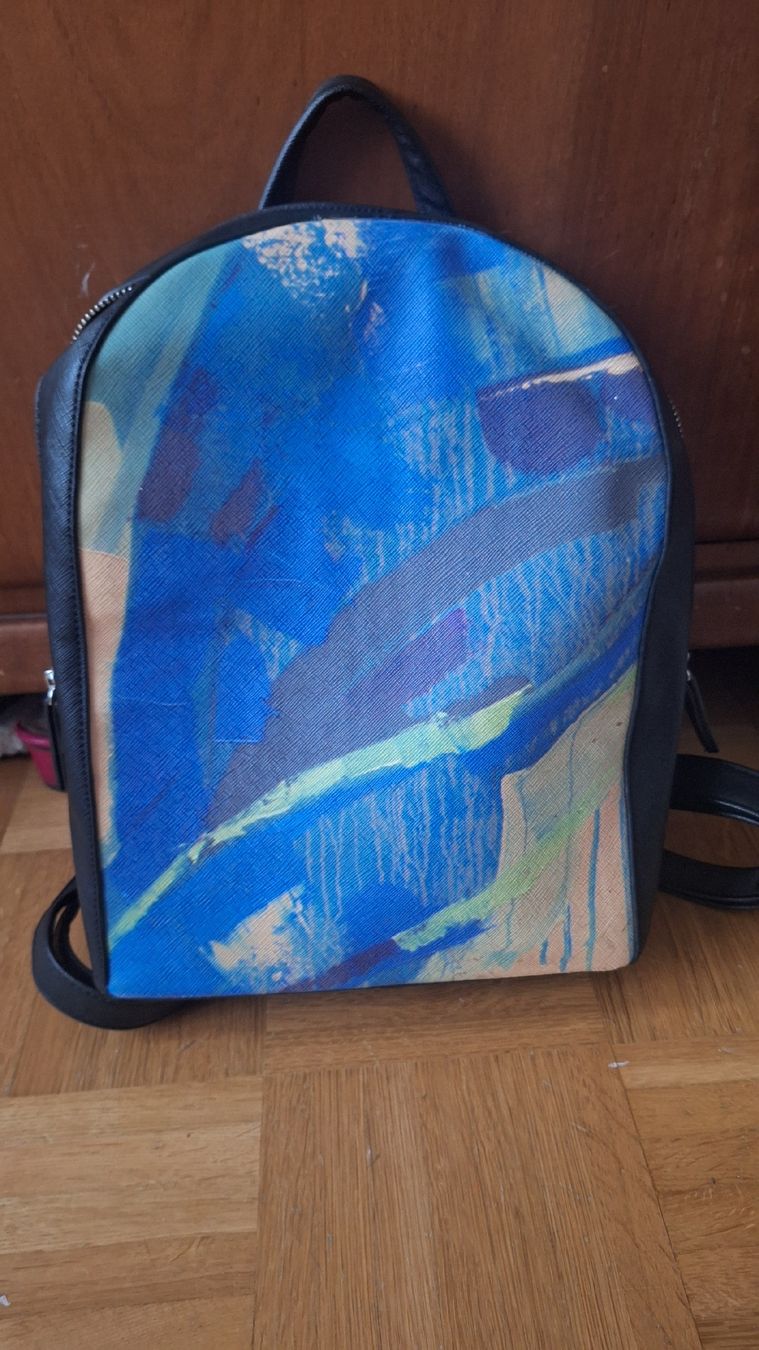 Zaini: Schöner Rucksack mit einzigartigem Muster, Top Zustand! – Usato da Basel venduto da ueppig 2