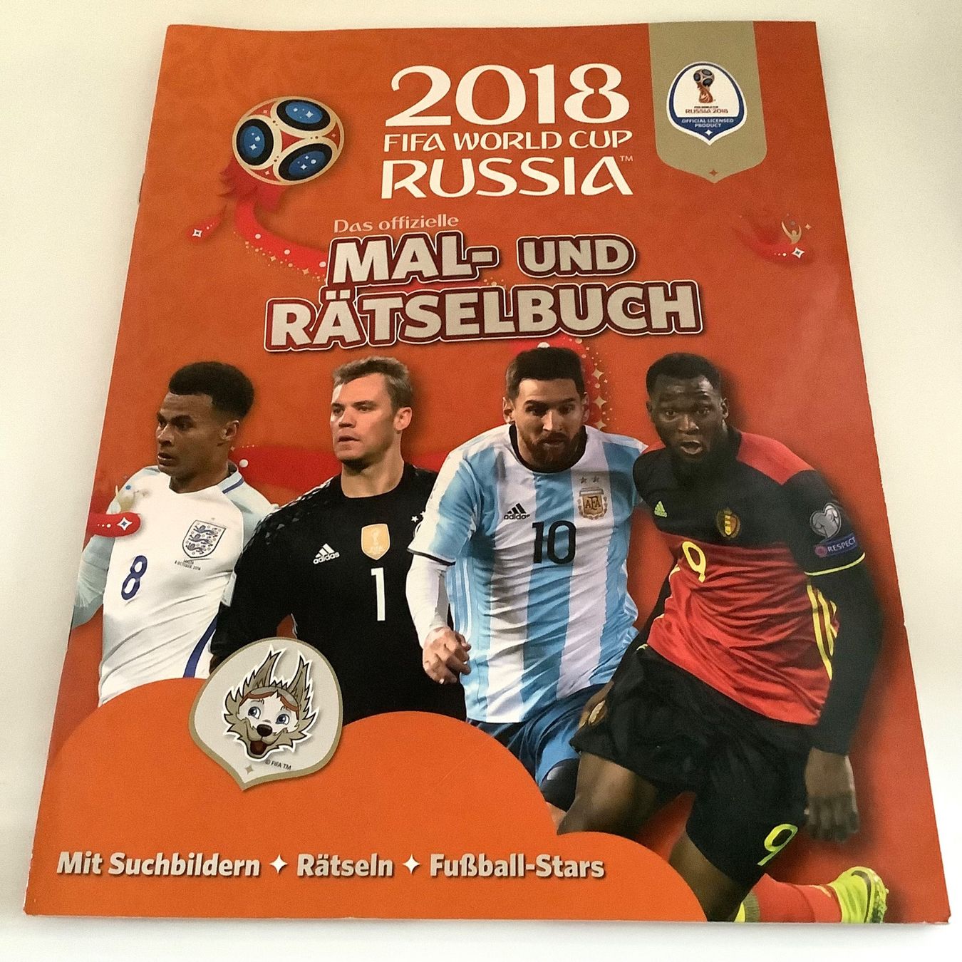 Libri: WM 2018 Russland Mal-und Rätselbuch – Nuovo (secondo la descrizione) da Zürich venduto da wunderbox1