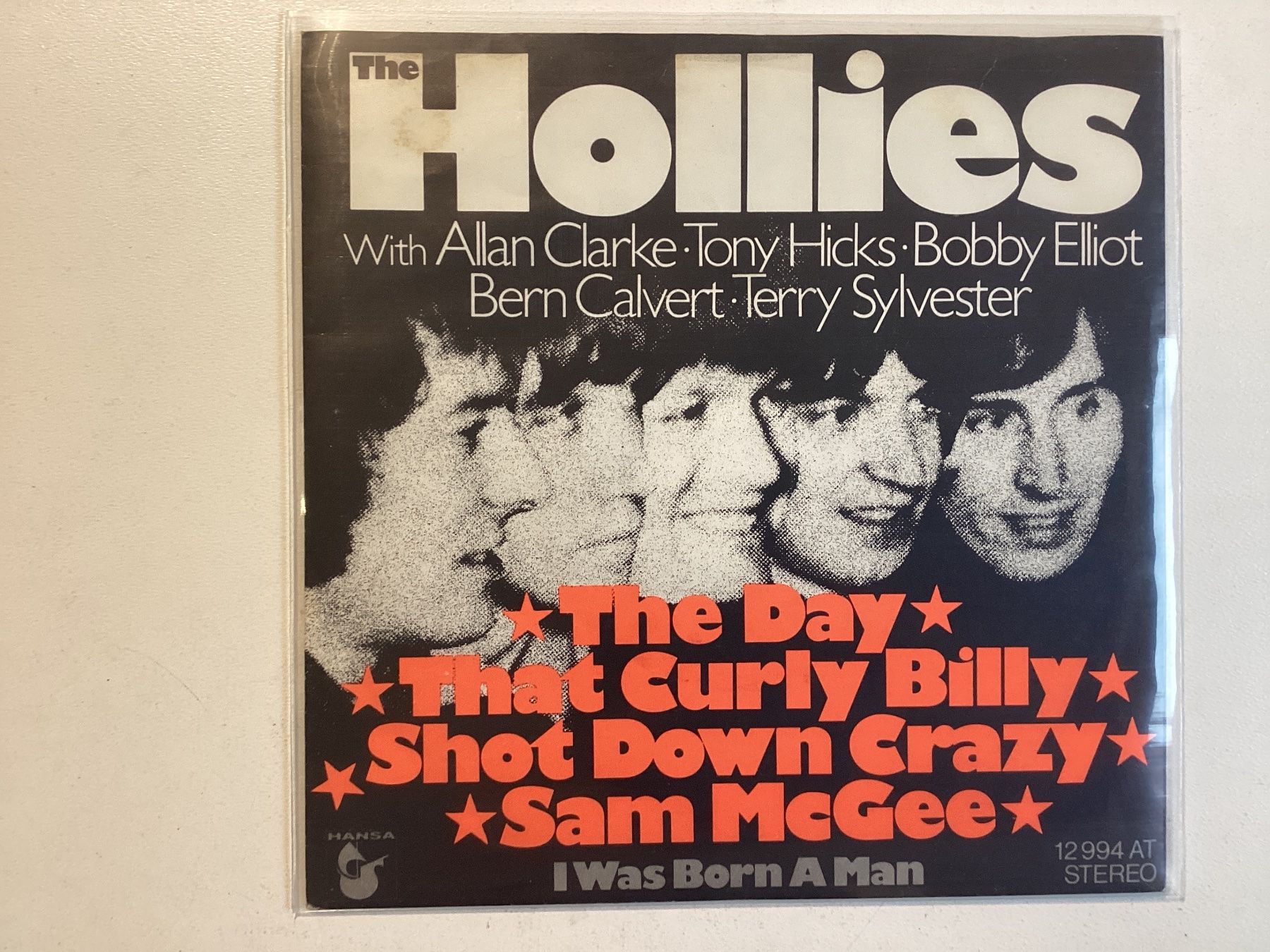 Schallplatten: Hollies Single - Day That Curly Billy Shot Down Crazy Sam – Gebraucht aus Gutenswil von Hamzian