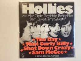 Hollies Single - Day That Curly Billy Shot Down Crazy Sam