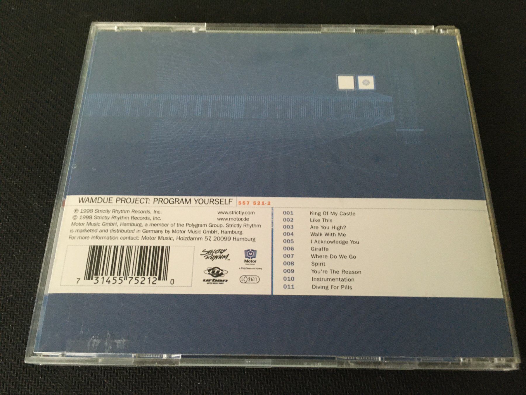 CDs: Strictly Rhythm - Wamdue Project: Program Yourself -CD- – Gebraucht aus St.Gallen von MedienJoe 2