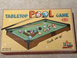 Tischbillard Spiel komplett mit Zubehör neuwertig