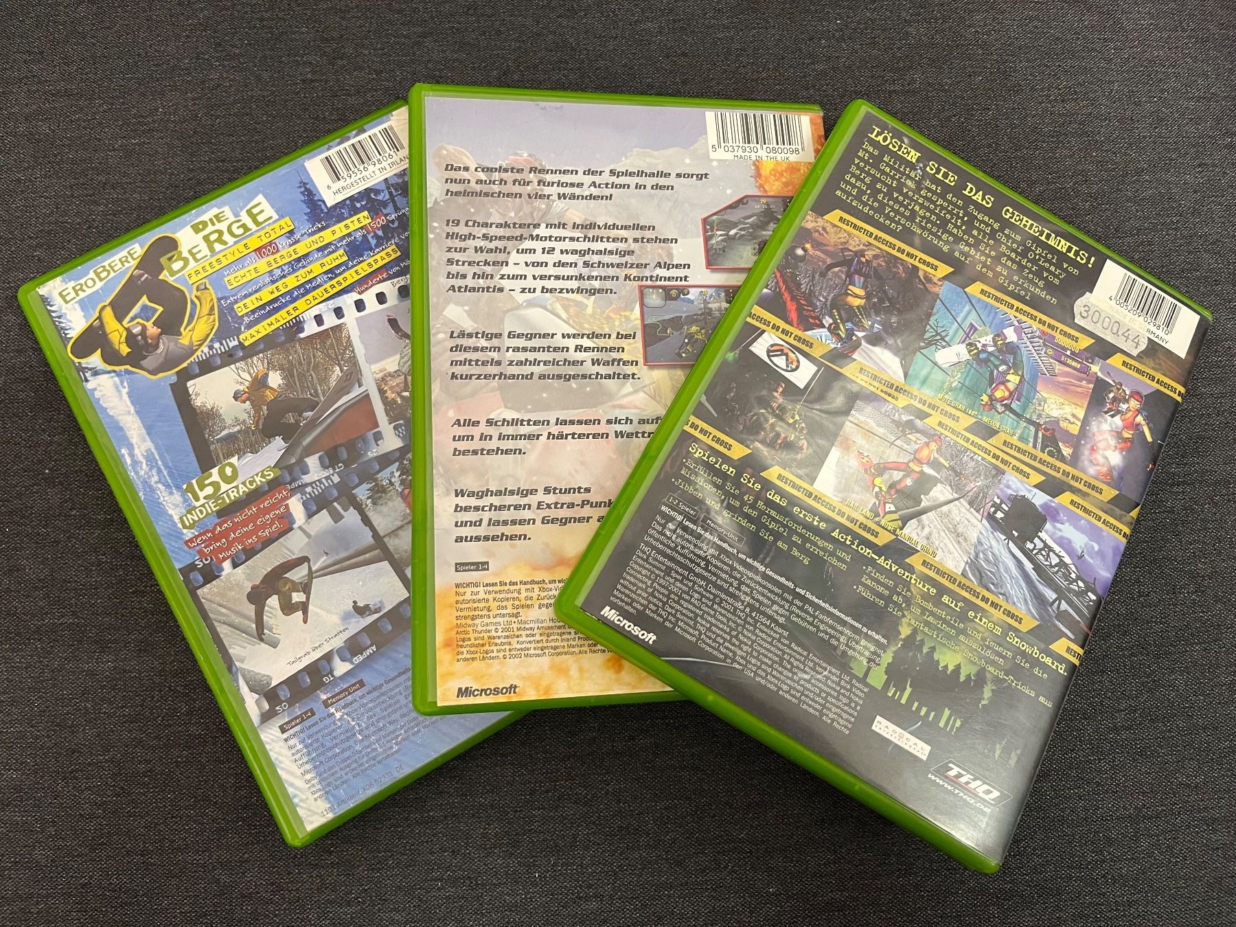Microsoft Giochi: Xbox Winter Games Bundle: Amped, Arctic Thunder, Dark Summit – Usato da Thalwil venduto da ranx 2