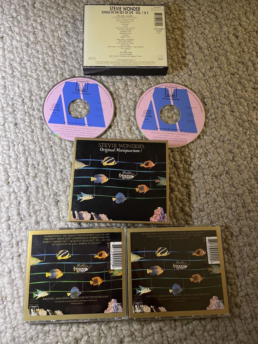 CDs: 2x Stevie Wonder – Gebraucht aus Reinach AG von trigger7811 2
