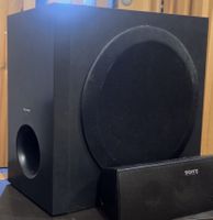 Sony Lautsprecher schwarz gebraucht
