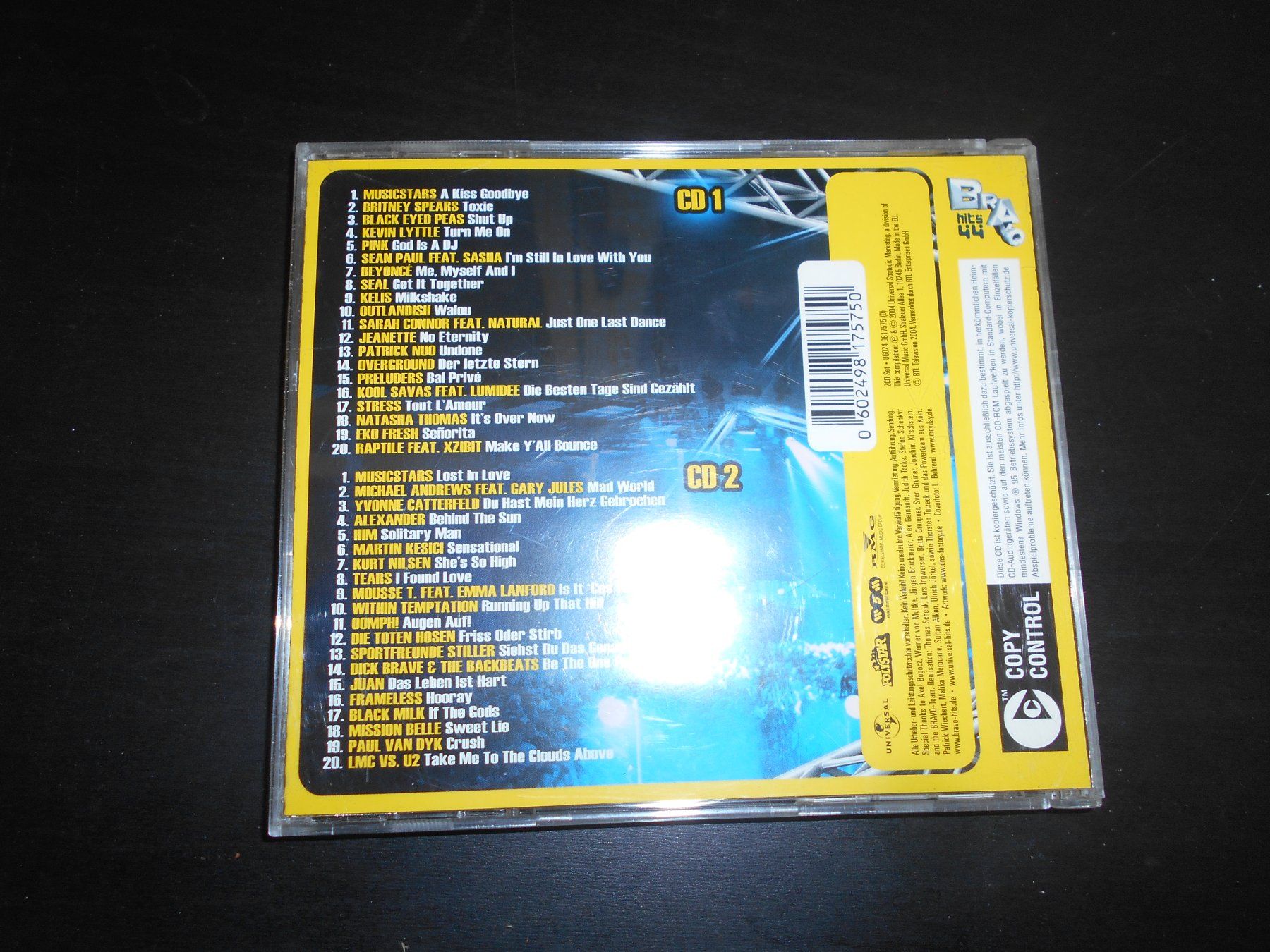 CD: Bravo Hots 44 / 2CDs – Usato da Aarberg venduto da witchhunter01 1