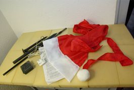 Leuchtende Samichlaus Mütze, mit Solar