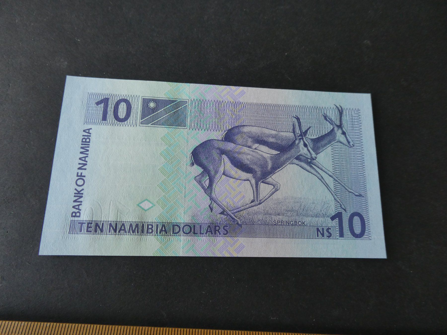 Billets de banque: Namibia, alter Geldschein - ungefaltet – D'occasion à Hinterforst par Rohusri 1