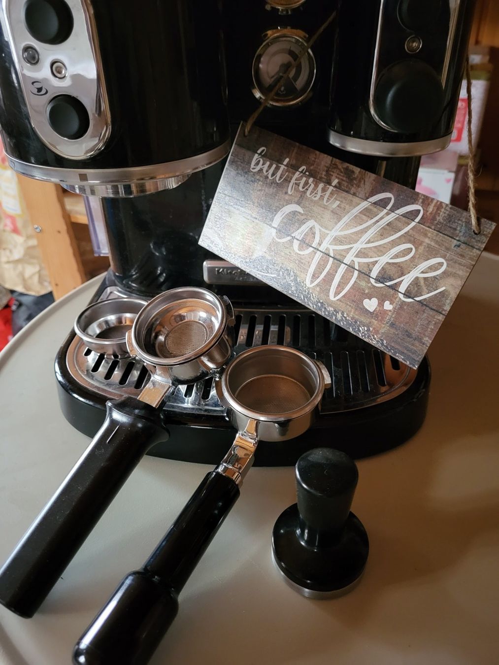 Kitchenaid Macchine per caffè & Macchine per espresso: KitchenAid KAFFEE- ESPRESSOMASCHINE - ARTISAN – Usato da Siebnen venduto da KiKla-Siebnen 3