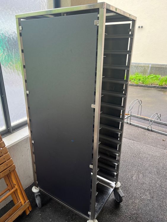 Combisteel Abräumwagen mit 18 Schienen für GN2/1