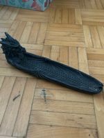 Raeucherstaebchenhalter Drache schwarz neuwertig