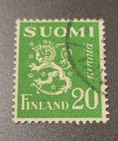 Finnland alte briefmarke