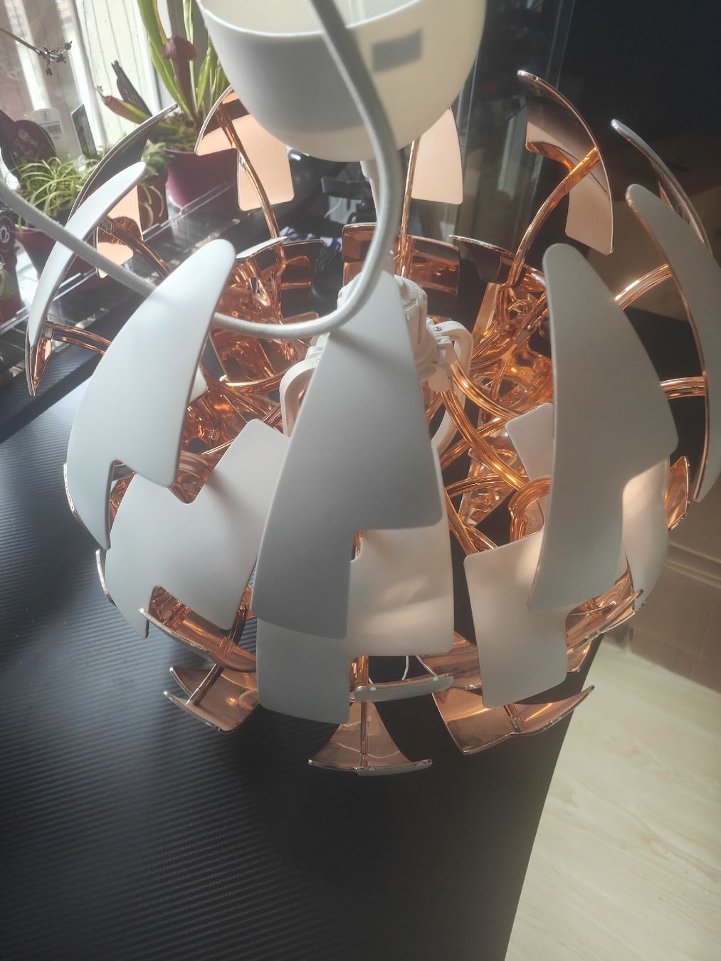 Ikea Lampadari & plafoniere: IKEA PS 2014 Hängeleuchte, weiß/kupferfarben – Usato da Ebikon venduto da shadow_of_seth 2