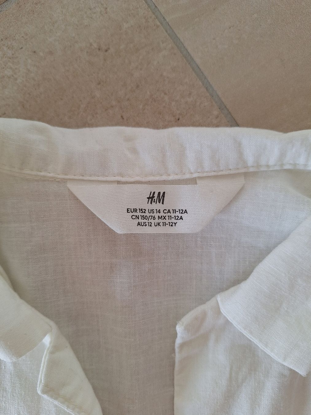 H&M Camicette, T-shirt & Top: sommerliche Bluse / Shirt / Hemd Gr 152 – Nuovo (secondo la descrizione) da Bad Zurzach venduto da han_5znm 1