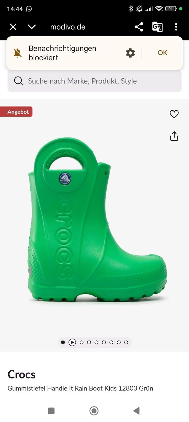 Crocs Scarpe per ragazzi: Crocs Gummistiefel Gr. 30-31 – Usato da Kriens venduto da Xonox 5