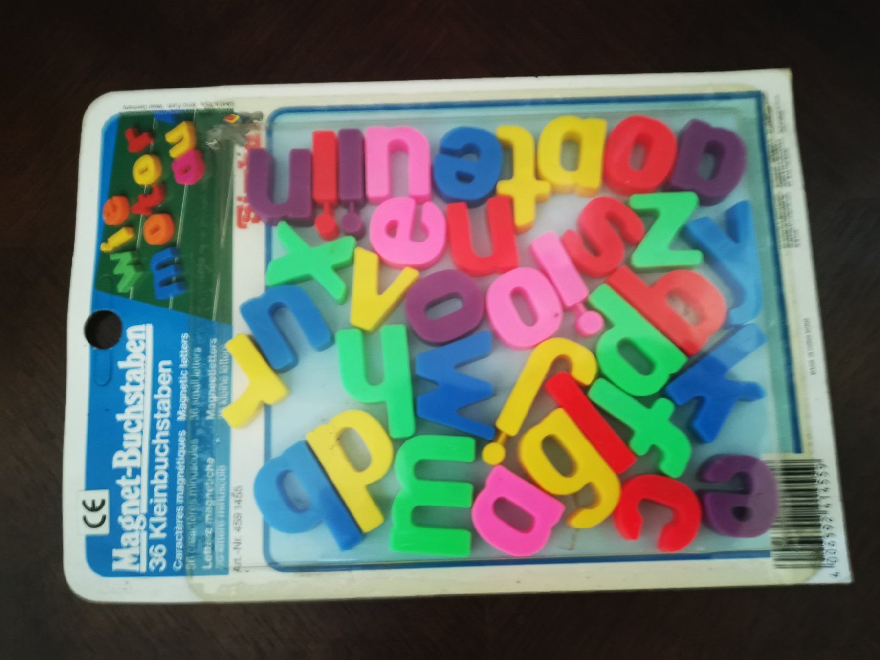 Giochi: Lettres magnétiques enfant 36 pièces multicolore – Nuovo e nell'imballaggio originale da Courtepin venduto da Fin_dj7p 1