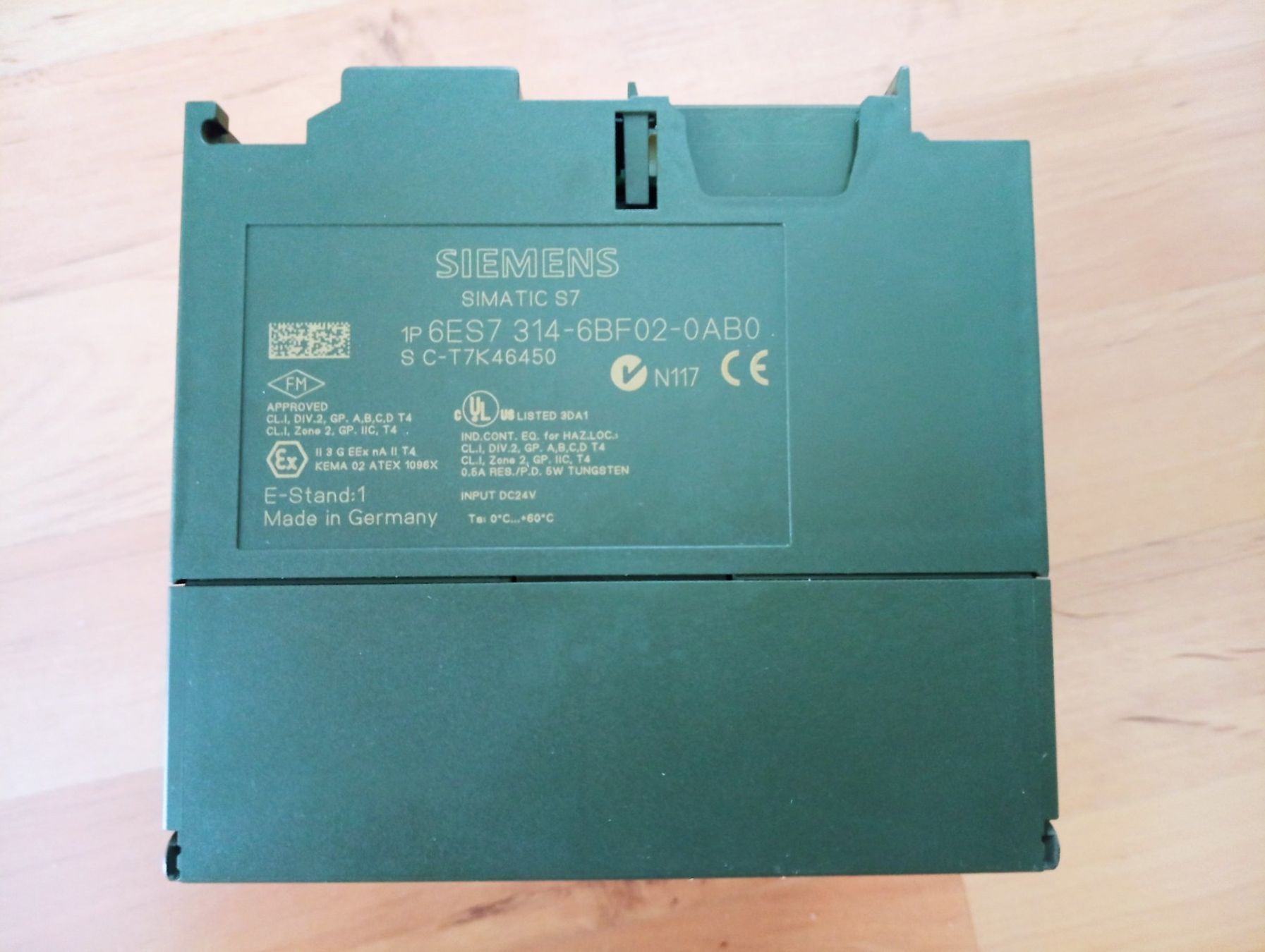 Siemens Componenti elettronici: Siemens SIMATIC S7-300, CPU 314C-2 PT 6ES7314-6BF02-0AB0 – Usato da Ufhusen venduto da HKSC 2